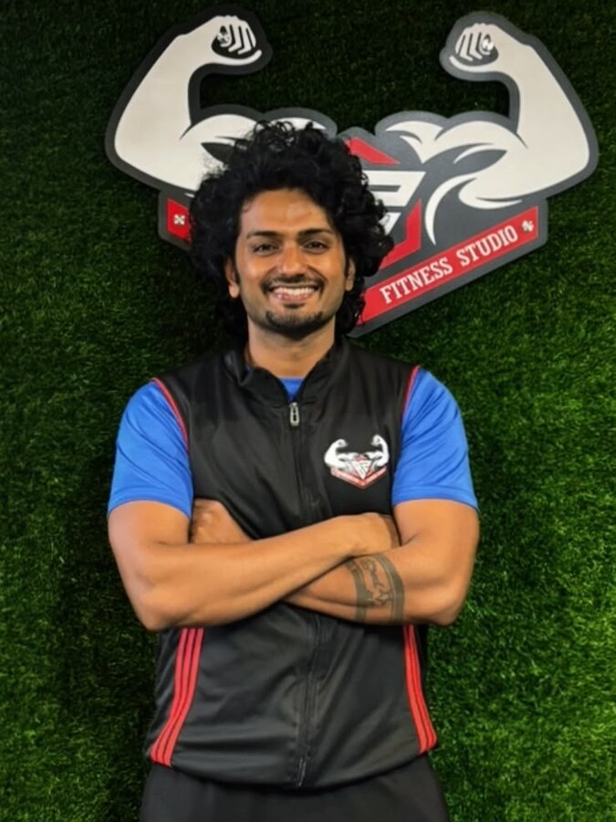Akhilesh Bangle — strength coach at BurnZone Rajajinagar