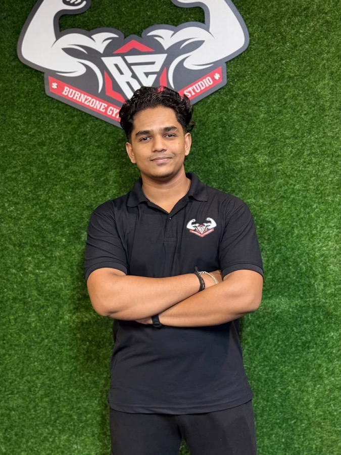 Bhuvan — fitness coach at BurnZone Rajajinagar