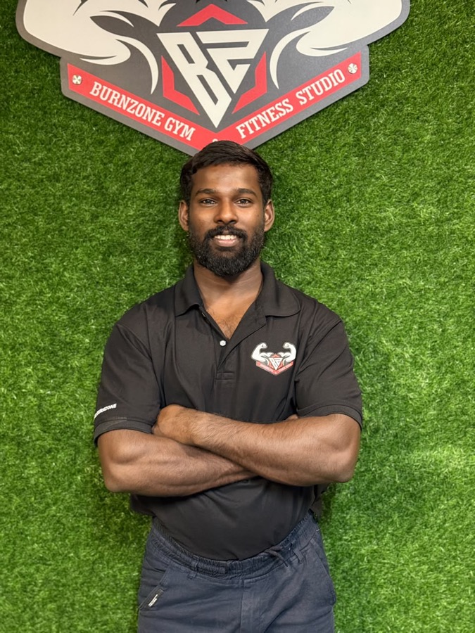 Nagraj — strength coach at BurnZone Rajajinagar